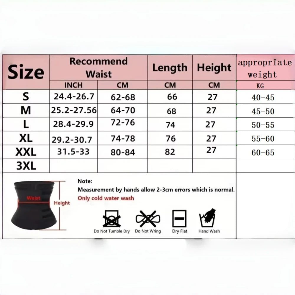 Sweat Trimmer Waist Cincher