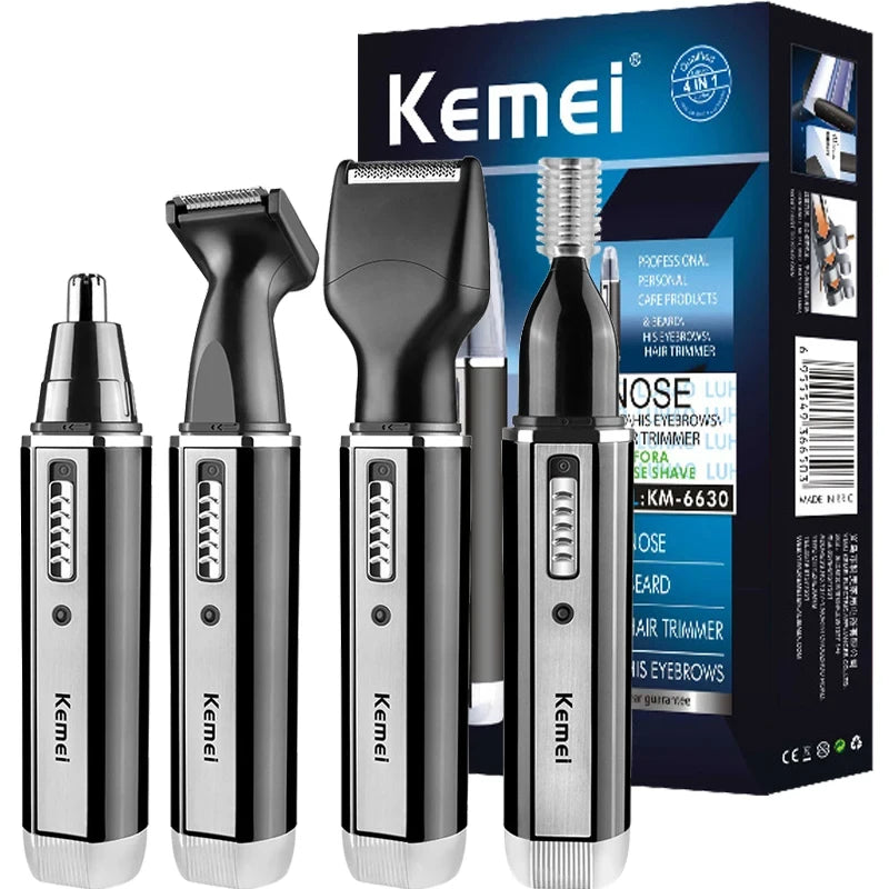 Rechargeable Four-in-One Grooming Kit
